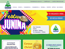 Tablet Screenshot of escolapinheiros.com.br